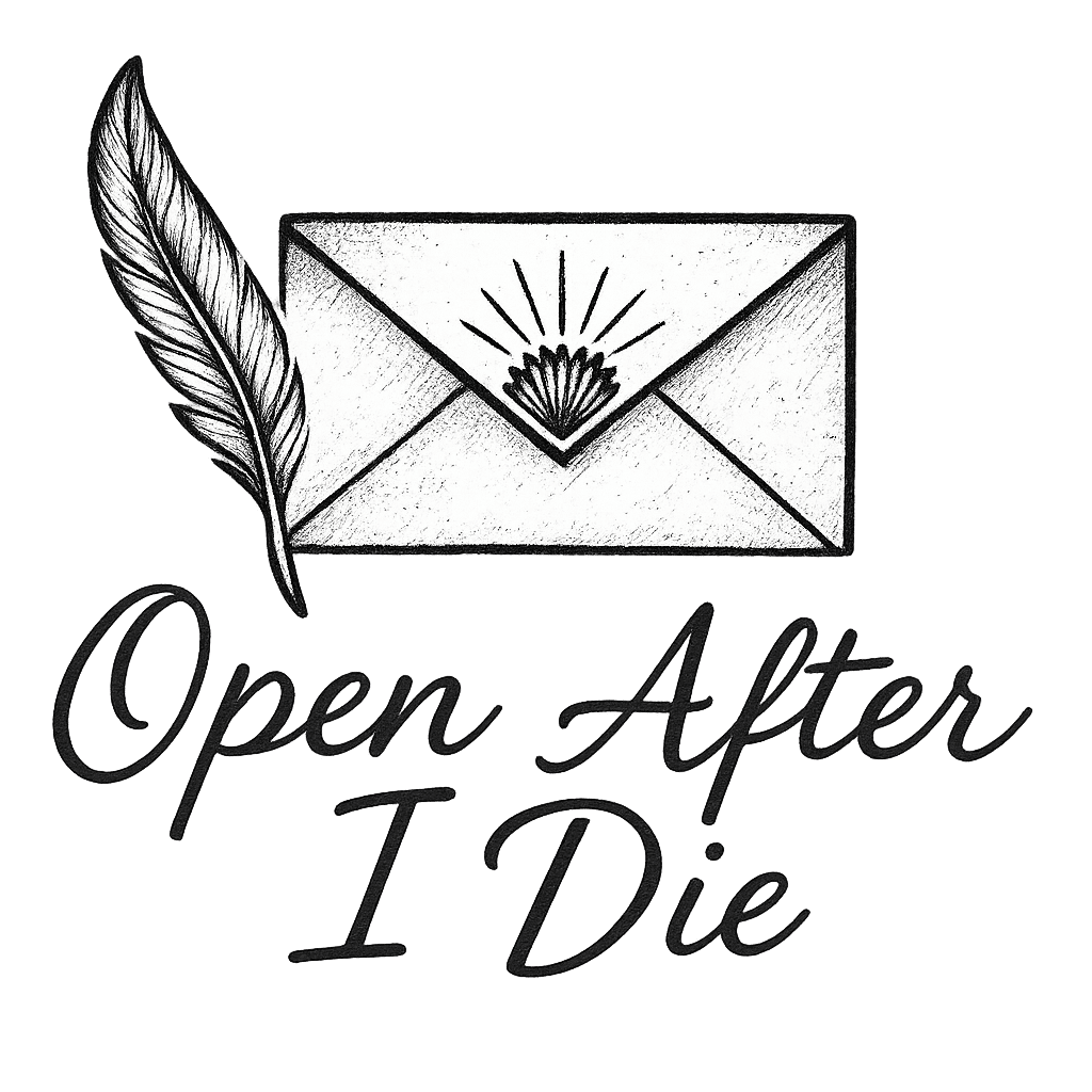 Open After I Die Logo